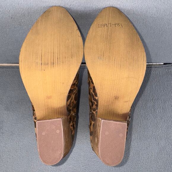 Not Rated Tarim Block Heel Ankle Bootie Animal Print Women’s Size 10 US - Picture 7 of 8